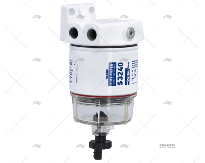 FILTRO COMBUSTÍVEL S/ÁGUA GASOLINA 114L/H 40<130CV RACOR