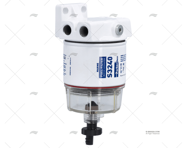 FILTRO COMBUSTÍVEL S/ÁGUA GASOLINA 114L/H 40<130CV RACOR
