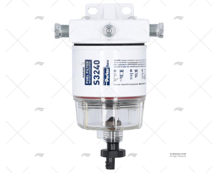 FILTRO COMBUSTÍVEL S/ÁGUA GASOLINA 114L/H 40<130CV