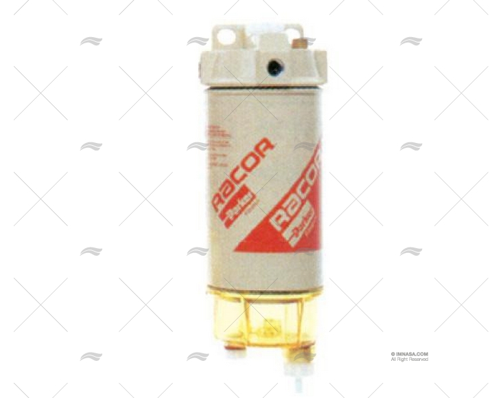 FILTRO CARBURANTE CON SEPARATORE ACQUA DIESEL 170L/H  2M RACOR
