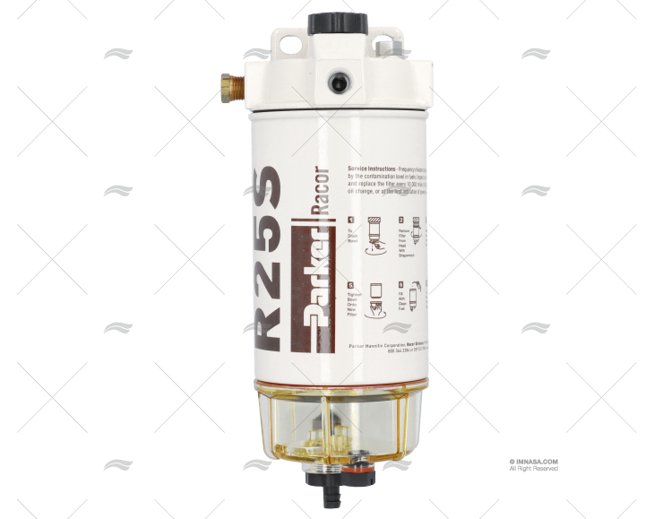 FILTRO COMBUSTÍVEL S/ÁGUA DIESEL 170L/H  2M