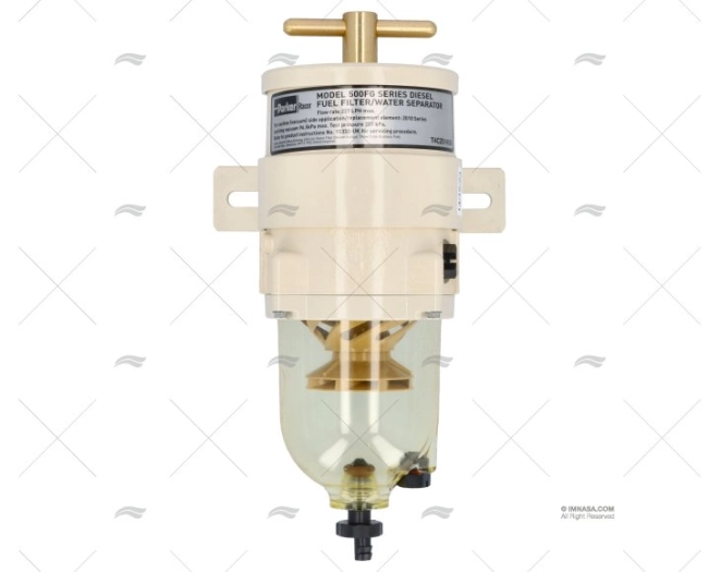 WATER/FUEL FILTER-SEPARATOR 227L/H