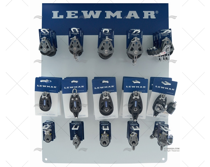 LEWMAR PULLEY DISPLAY PACK 1
