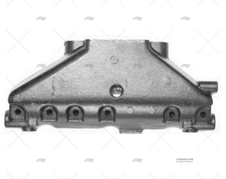 COLETOR DE ESCAPE MC V6 229 E 262 CID BARR MARINE