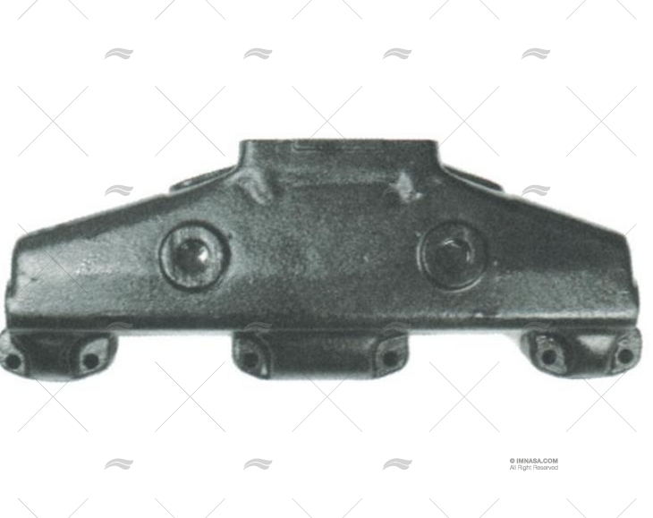 COLETOR ESCAPE GM 305 350 CID V8 BARR MARINE