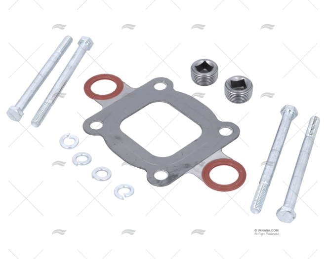 KIT PARAFUSOS + JUNTA V8 5.0L/5.7L/6.2L BARR MARINE