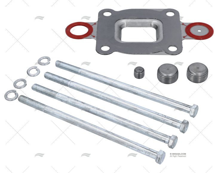 KIT PARAFUSOS + VEDAÇÃO MC NOVO MODELO BARR MARINE