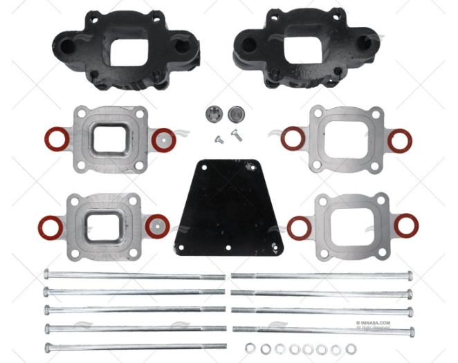 KIT SEPARADORES 3'' V6 V8 MC BARR MARINE