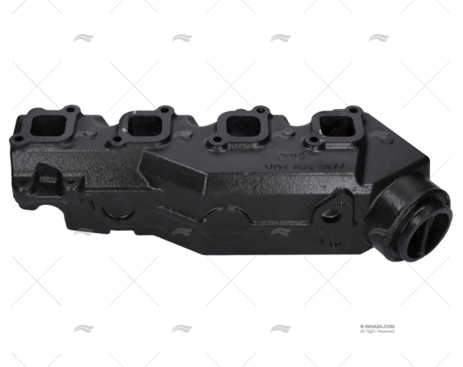 COLETOR ESCAPE VOLVO 4CYL JUNTAS E PARAFUSOS BARR MARINE