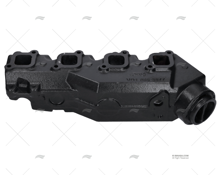 COLETOR ESCAPE VOLVO 4CYL JUNTAS E PARAFUSOS BARR MARINE