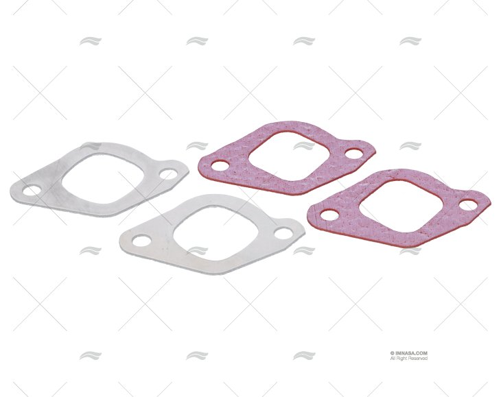 KIT 4 JUNTAS COLETOR 4CIL VOLVO BARR MARINE