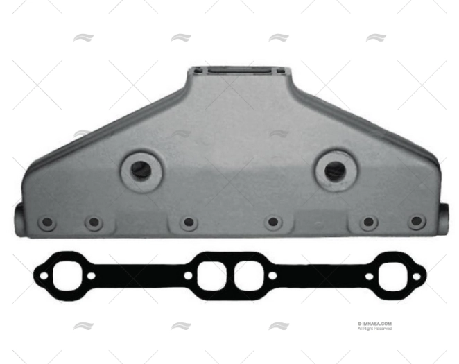 COLECTOR ESCAPE VOLVO V8 GM AQ200/572 BARR MARINE