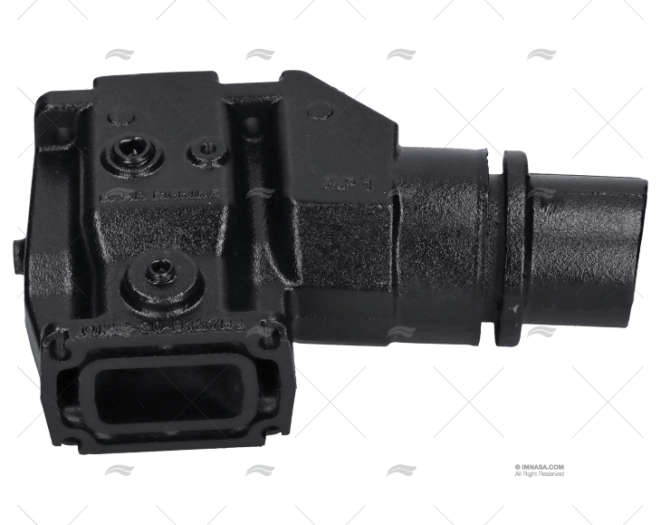 GOMITO SCARICO VOLVO V6/V8 GM 305 E 350 OMC BARR MARINE