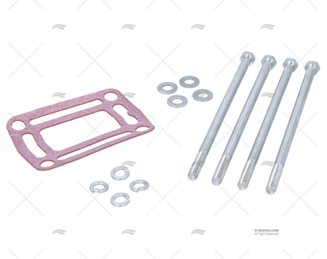 GUARNIZIONE GOMITO CON VITI OMC/VOLVO BARR MARINE