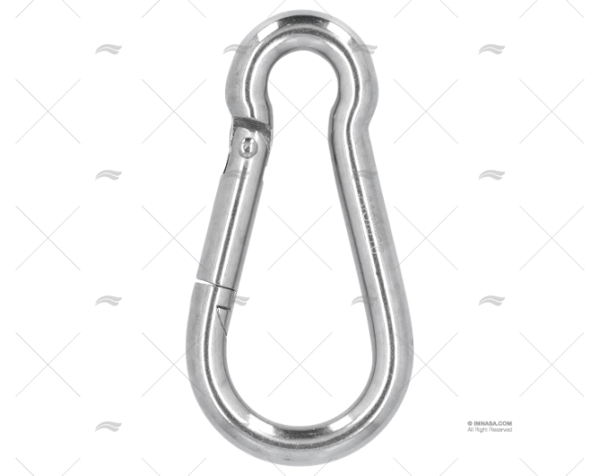 MOSCHETTONE INOX-316 08x80mm