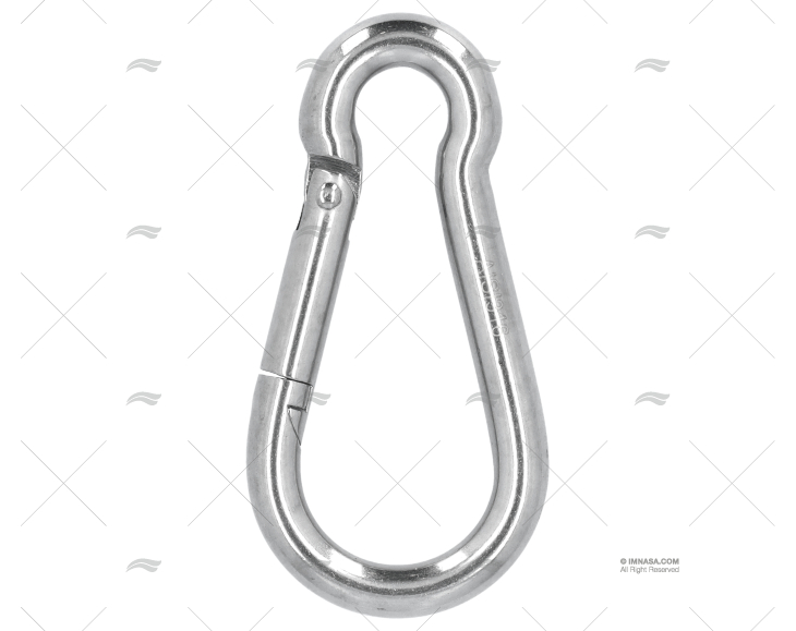 MOSCHETTONE INOX-316 08x80mm