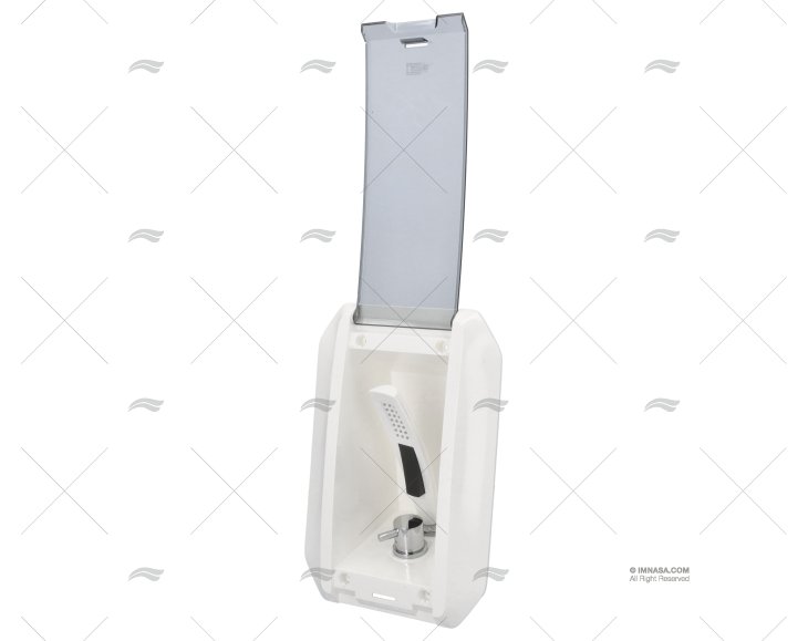 KIT DOCCIA BIANCA C/TUBO DA 2,5m FORESTI SUARDI