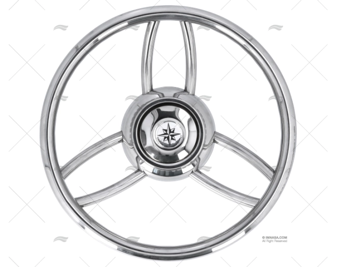 RUOTA DEL TIMONE 350mm T26S      INOX SAVORETTI ARMANDO
