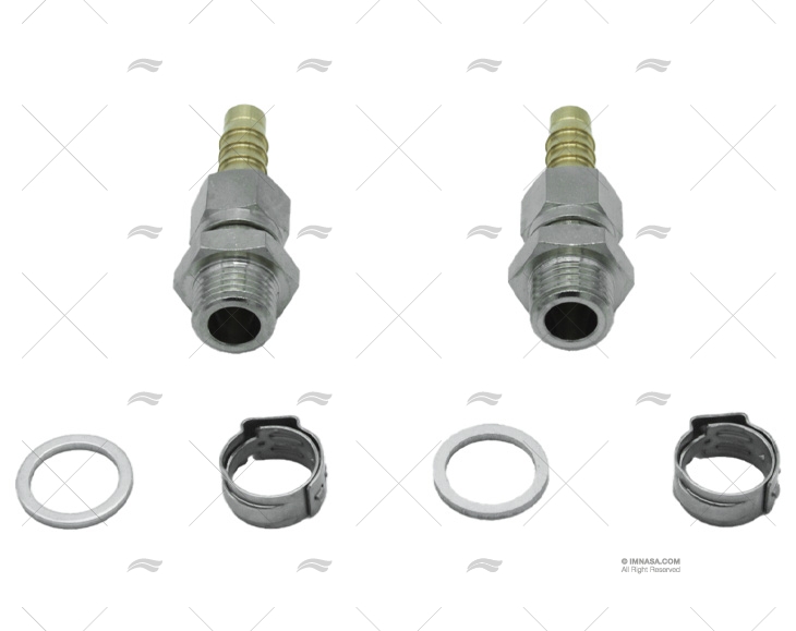 JOGO RACCORDS BOMBA G1/4\" TS8 LECOMBLE SCHMITT