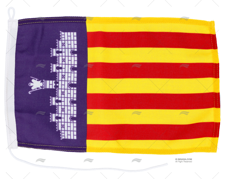 BANDEIRA MALLORCA       30x 20cm ADRIA BANDIERE