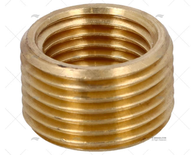 REDUÇÃO LISA MACHO/FÊMEA 3/8"x1/4"