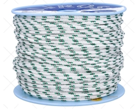 SCOTTA ALLROUND 08mm BIANCO/VERDE 200m LIROS