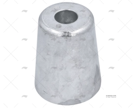 ANODO ZINC PUNTA EJE INTERIOR CUADRADO