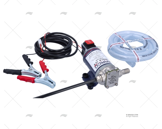 BOMBA EXTRAÇÃO ÓLEO 12V  5L/M KIT MARCO