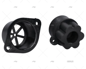 TAPPO DRENAGGIO CON VALVOLA 40mm NERO