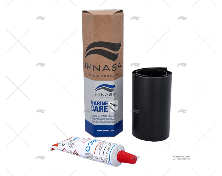 KIT REPARAÇÃO PNEUMÁTICAS PVC 75ml PRETO IMNASA