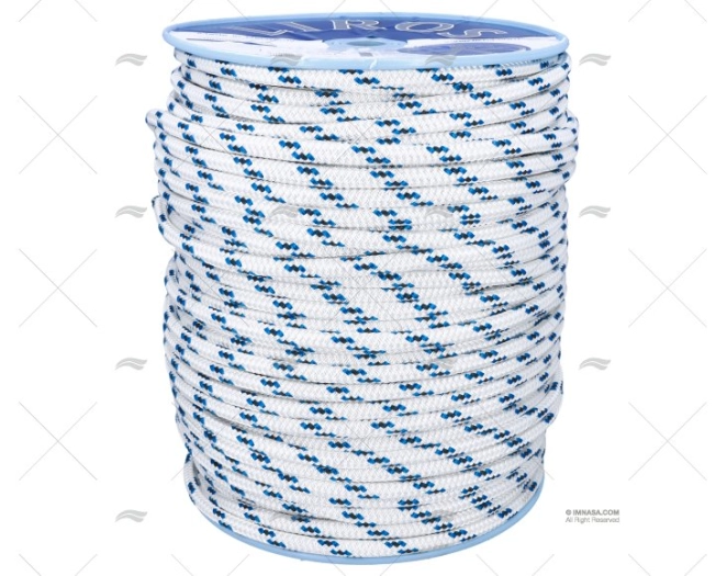 SCOTTA ALLROUND 12mm BIANCO/BLU 200m LIROS