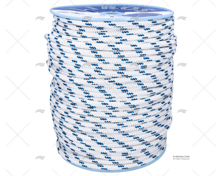 SCOTTA ALLROUND 12mm BIANCO/BLU 200m LIROS