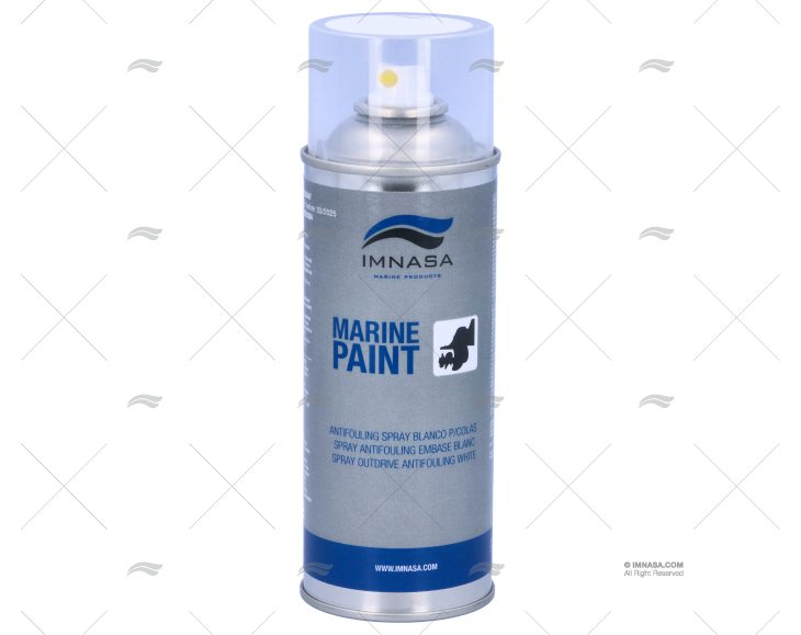ANTIFOULING P/COLAS BLANCO SPRAY 400ml IMNASA