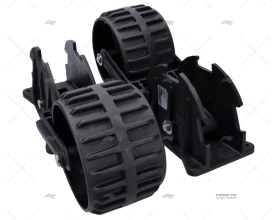 CONJUNTO 2 RODAS ARRASTE PLÁSTICO