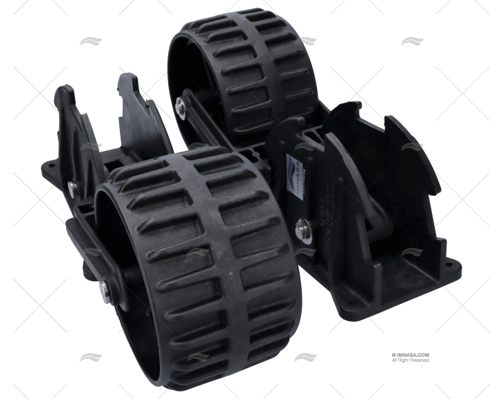 CONJUNTO 2 RODAS ARRASTE PLÁSTICO