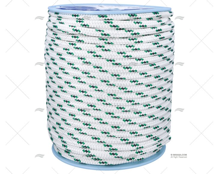 SCOTTA ALLROUND 14mm BIANCO/VERDE 150m LIROS