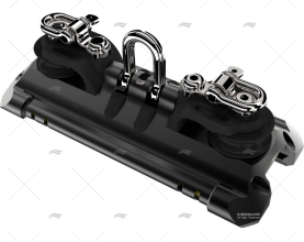 CARRELLO T1 C/GRILLO 2 PULEGGE. ARRA. E STROZZASCOTTA LEWMAR