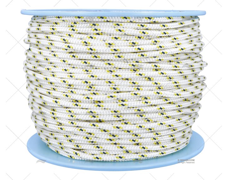ESCOTA ALLROUND 08mm BLANCO/AMAR. 200m LIROS
