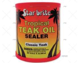 TROPICAL TEAK OIL / SEALER CLASSIC 473ml STAR BRITE