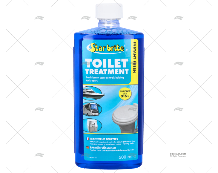 LIQUIDO TRATTAMENTO WC LIMONE 500ml. STAR BRITE