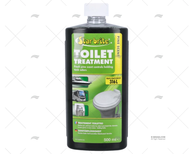 LÍQUIDO TRATAMENTO SANITA PINHO 500ml. STAR BRITE