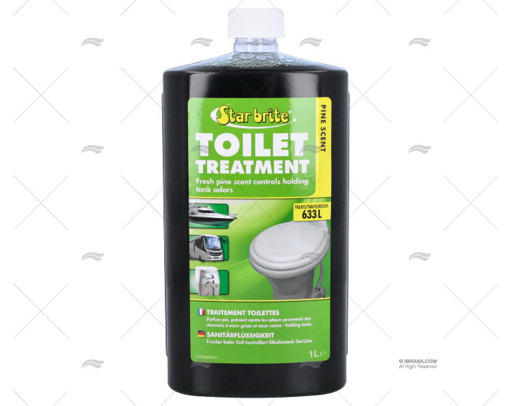 LÍQUIDO TRATAMENTO WC PINHO 1L. STAR BRITE