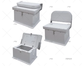 GAVETA DE ASSENTO E ALMOFADA