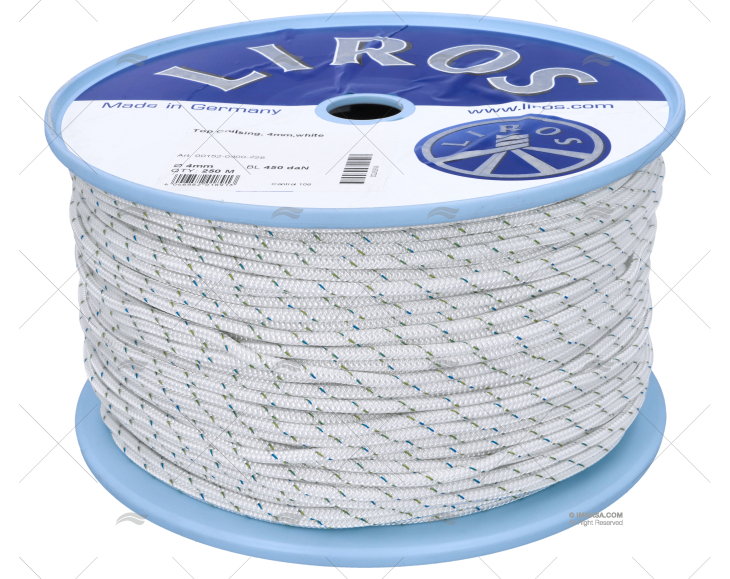 CABO TOP-CRUISING 04mm BRANCO 250m  250m LIROS
