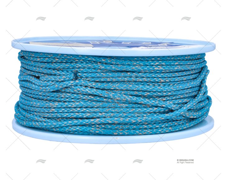 CIMA DYNAMIC SOFT  4mm GRIGIO/TURCHESE 100m LIROS