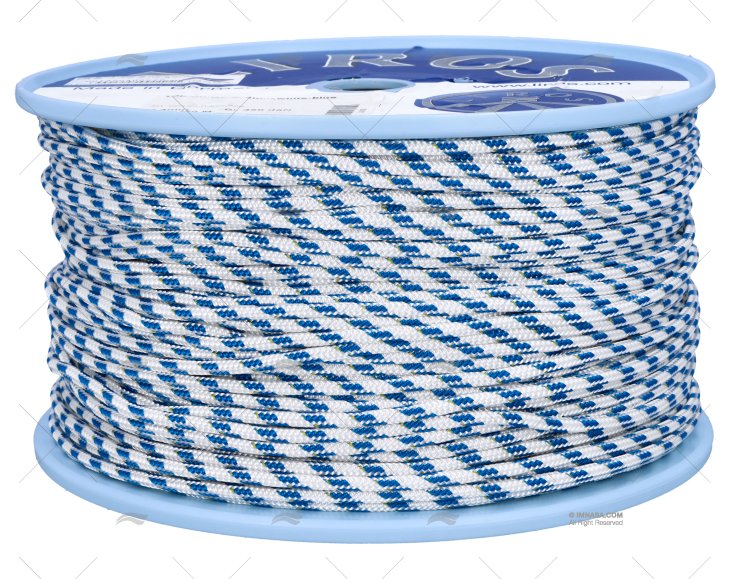 CIMA TOP-CRUISING 04mm BIANCO/BLU  250m LIROS