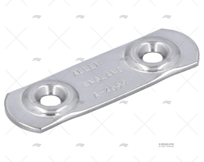 PLACA INOX CORREIA ALLEN BROTHERS