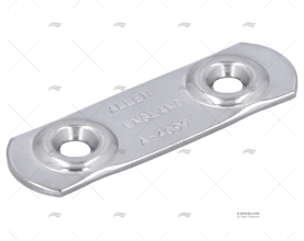 PLACA INOX CORREIA ALLEN BROTHERS