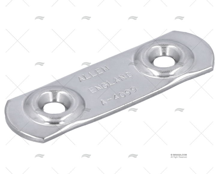 PLACA INOX CORREIA ALLEN BROTHERS