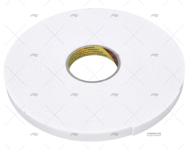 NASTRO DOPPIO LATO RESISTENTE 16,5m x 19mm 3M